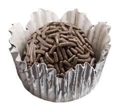 50 Cápsulas Brigadeiro Prateadas Metalizadas