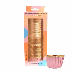 50 Cápsulas Rosa/Ouro Azucren