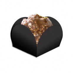 50 Forminhas Pétala Preta