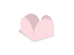 50 Forminhas Pétala Rosa Aqua