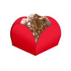 50 Forminhas Pétala Vermelha