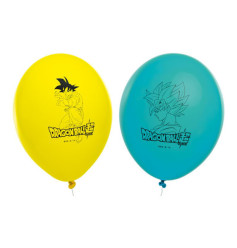 6 Balões Latex Dragon Ball Z