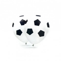 6 Balões Latex Futebol
