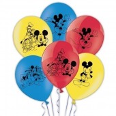 6 Balões látex Mickey Friends 11