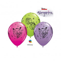 6 Balões Latex Vampirina