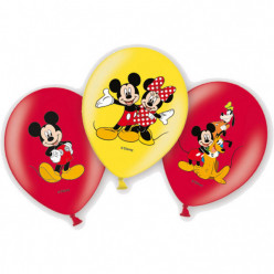 6 Balões Mickey Disney