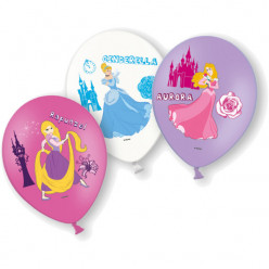 6 Balões Princesas Disney
