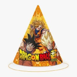 6 Chapéus Festa Dragon Ball Super