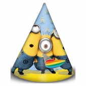 6 Chapéus Festa Lovely Minions