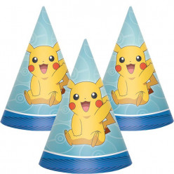 6 Chapéus Festa Pokémon