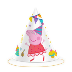6 Chapéus Peppa Pig