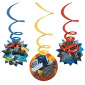 6 Espirais Decorativas Blaze and the Monster Machines