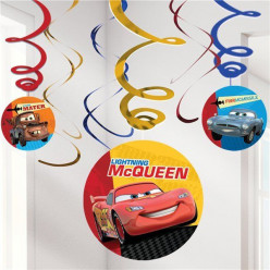 6 Espirais Decorativas Cars