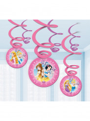 6 Espirais Decorativas Princesas Disney