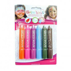6 Lápis de Maquilhagem Coloridos - Rainbow