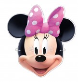 6 Máscaras de festa Disney Minnie - Rosa