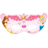 6 Mascaras festa Princesas Disney