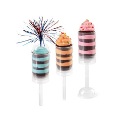 6 Moldes Push Pops Wilton