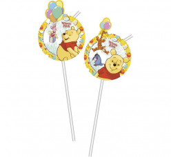 6 Palhinhas Winnie the Pooh