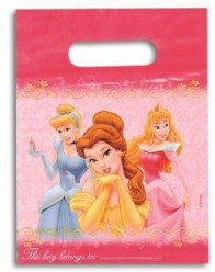 6 Sacos Brinde Disney Princesas