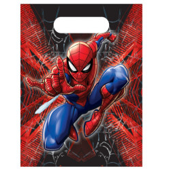 6 Sacos Brindes Spiderman World Of Web