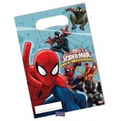 6 Sacos festa Spiderman Web Warriors