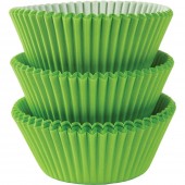 75 Forminhas Verdes Kiwi Cupcake - 50mm