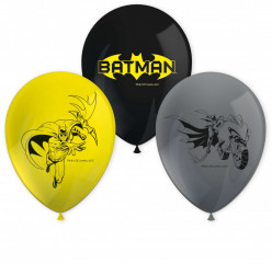 8 Balões Latex Batman DC Comics