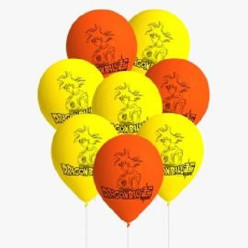 8 Balões Latex Dragon Ball Super