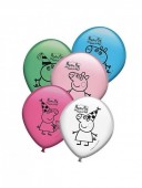 8 Balões Porquinha Peppa