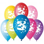 8 Balões Premium Látex Nº 3 - 30cm