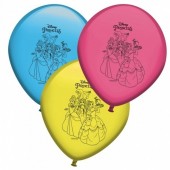 8 Balões Princesas Disney
