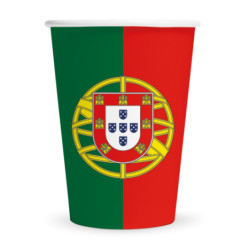 8 Copos 210ml Portugal