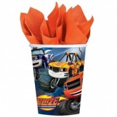 8 Copos Blaze Monster Machines