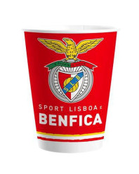 8 Copos de Cartão S. L. Benfica