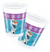 8 Copos festa Frozen Lights