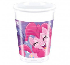 8 Copos Festa My Little Pony