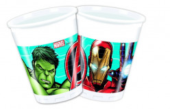 8 Copos Mighty Avengers