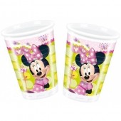 8 Copos Minnie Disney Bow-Tique