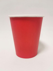 8 Copos Papel Vermelhos 270ml