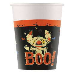 8 Copos Stitch Halloween Ed. Limitada 220ml