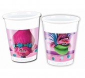 8 copos Trolls