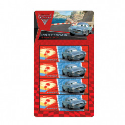 8 Packs com 4 Lápis Cor Cars