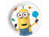 8 Pratos 20 cm festa Minions