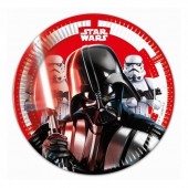 8 Pratos 20 cm Star Wars Final Battle