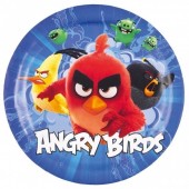 8 Pratos Angry Birds Movie 18cm