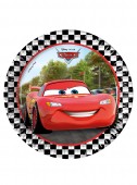 8 Pratos Festa Disney Cars 20 cm