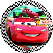 8 Pratos Festa Disney Cars 23 cm