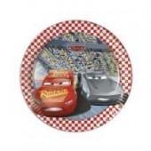 8 Pratos Festa Disney Cars 3 19.5 cm