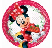 8 Pratos Minnie Jam 23cm